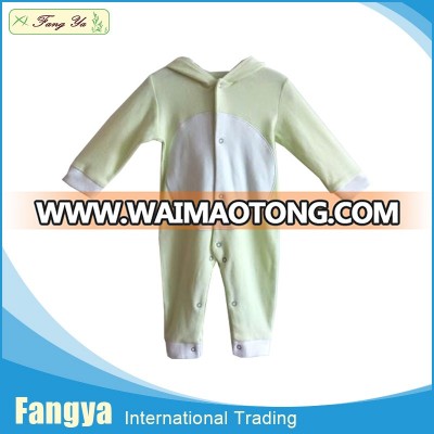 Cheap prices fashion lovely cotton animal pajamas plain baby onesie