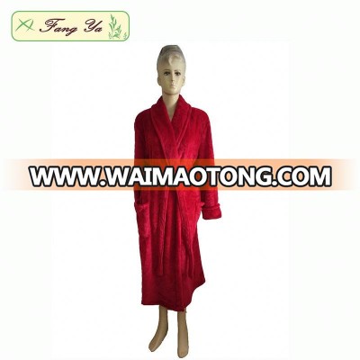 Wholesale Women Microfiber Double Layer Bathrobe