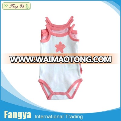 Wholesale super soft white cotton baby onesie