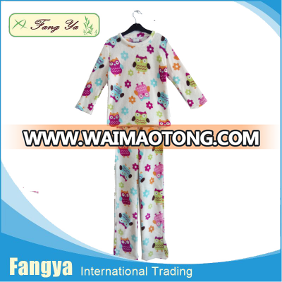 Over 20 Years Experience Cheap 100% polyester flannel winter coral fleece kids pajamas